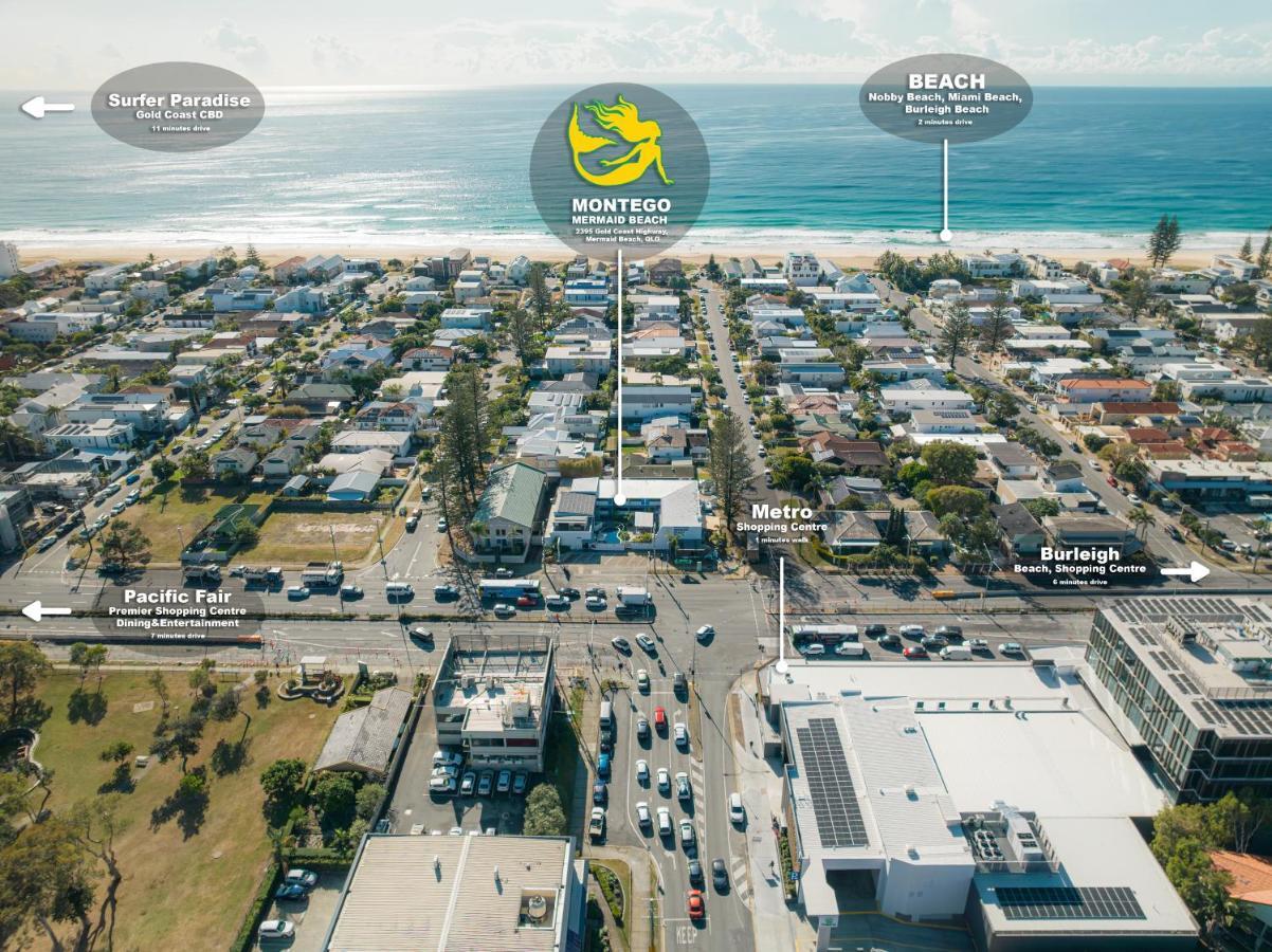 Montego Mermaid Beach Motel Голд-Кост Экстерьер фото